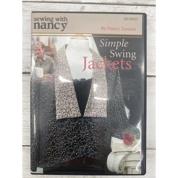 Sewing with Nancy Simple Swing Jackets DVD Nancy Zieman Sewing Instructional - Picture 4 of 12
